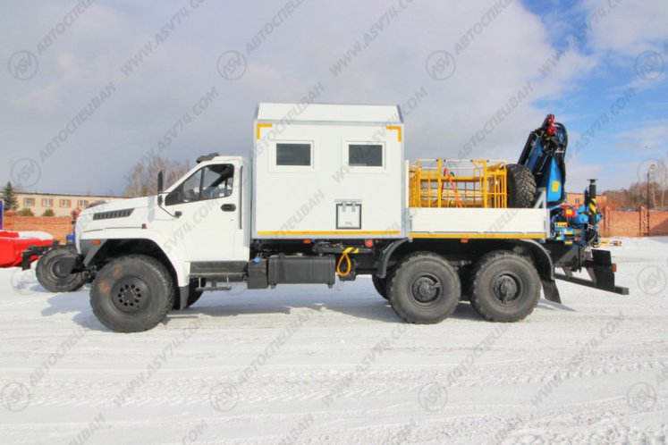Передвижная мастерская ПАРМ УРАЛ NEXT 4320-6952-72(Е5) с КМУ ИМ-180 2