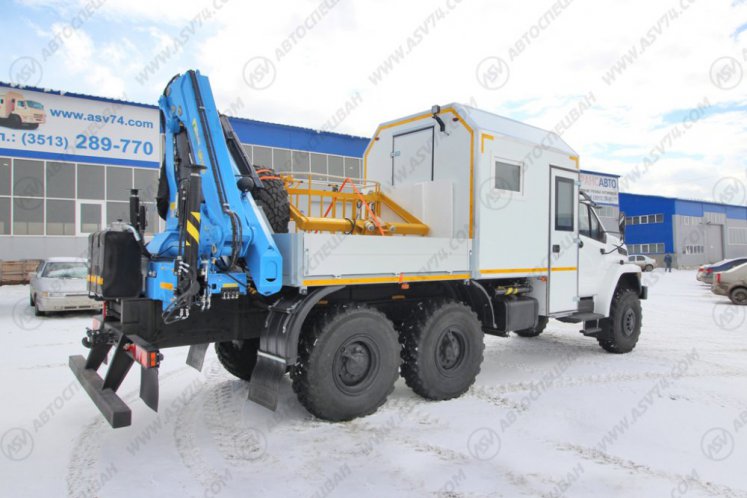 Передвижная мастерская ПАРМ УРАЛ NEXT 4320-6952-72(Е5) с КМУ ИМ-180 7