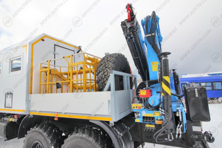 Передвижная мастерская ПАРМ УРАЛ NEXT 4320-6952-72(Е5) с КМУ ИМ-180 11