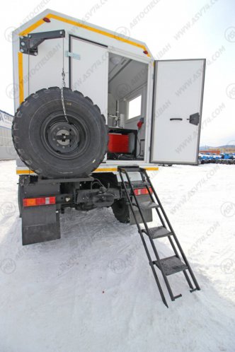 Передвижная мастерская ПАРМ УРАЛ NEXT 4320-6952-73(Е5) с отсеком для перевозки людей 14