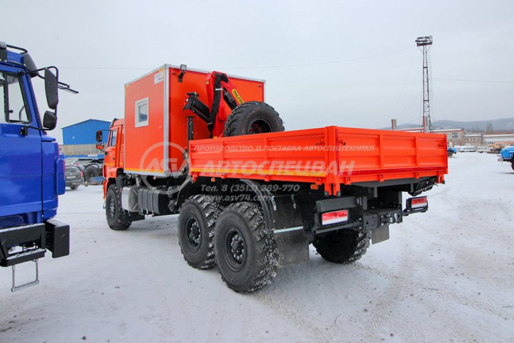 ГПА КамАЗ 43118-3027-50 с КМУ Palfinger 8500 4