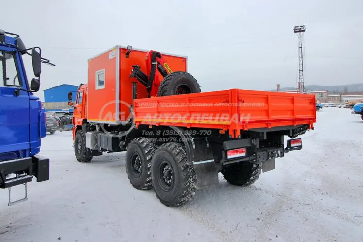 ГПА КамАЗ 43118-3027-50 с КМУ Palfinger 8500 4