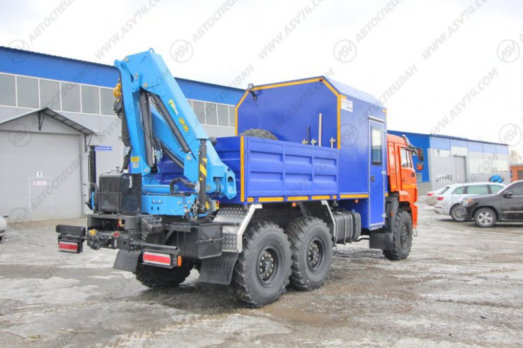 ГПА КамАЗ 43118-3086-60 с КМУ ИМ-95 2
