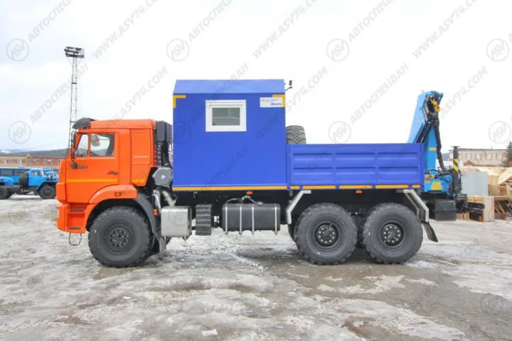 ГПА КамАЗ 43118-3086-60 с КМУ ИМ-95 3