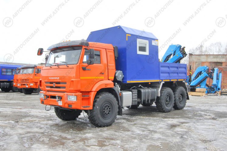 ГПА КамАЗ 43118-3086-60 с КМУ ИМ-95 4