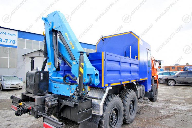 ГПА КамАЗ 43118-3086-60 с КМУ ИМ-95 8