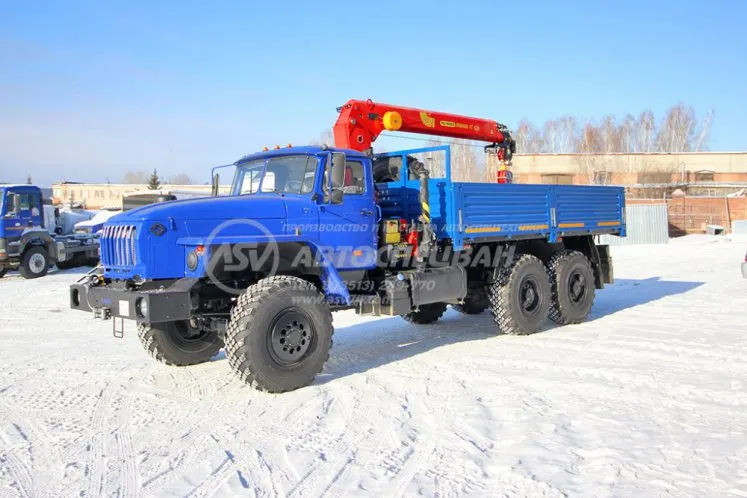 Бортовой Урал 4320-1912-60Е5 с КМУ ИТ-120 1