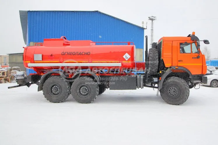Автотопливозаправщик АТЗ-12 КАМАЗ 43118 1