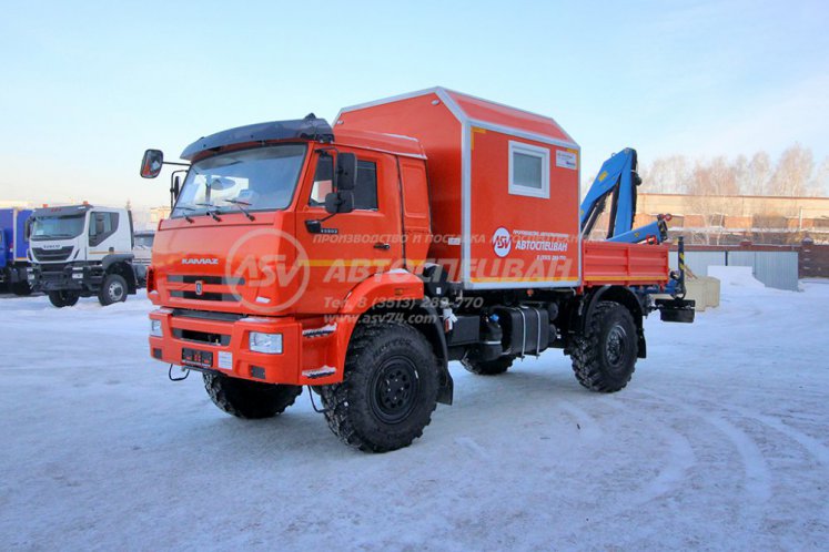 ГПА КамАЗ 43502-3038-66 с КМУ ИМ-50 3