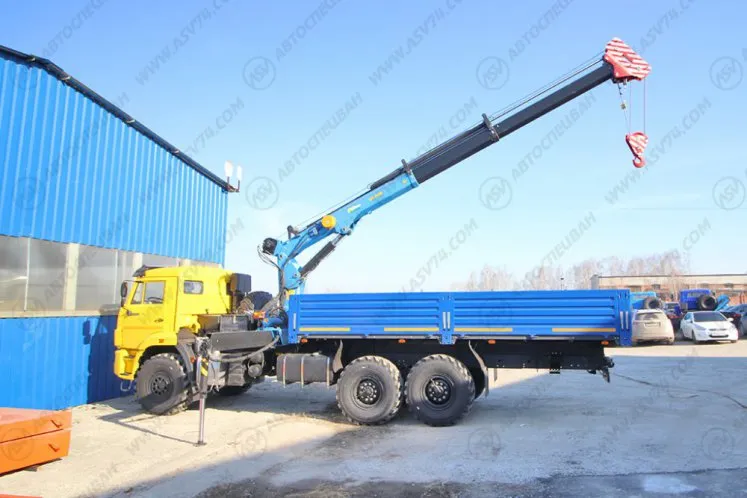 Бортовой КАМАЗ 43118-3086-50 с КМУ ИМ-240А (тросовый) 1