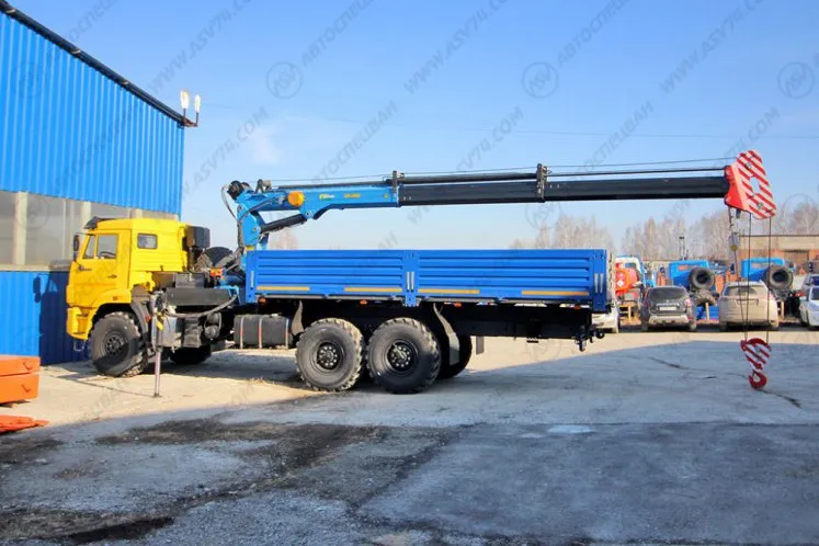 Бортовой КАМАЗ 43118-3086-50 с КМУ ИМ-240А (тросовый) 3