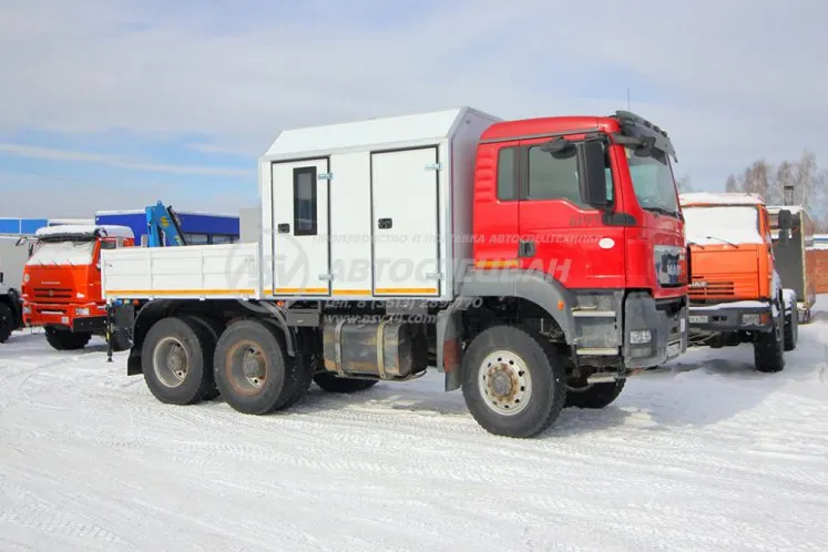 Передвижная мастерская ПАРМ MAN TGS 6x6 с КМУ ИМ-20 (переоборудование) 0