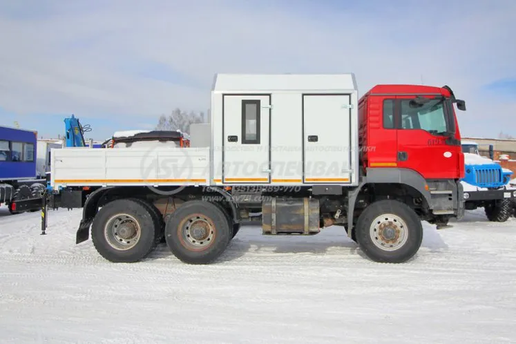 Передвижная мастерская ПАРМ MAN TGS 6x6 с КМУ ИМ-20 (переоборудование) 1