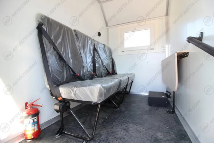 Агрегат для ремонта и обслуживания качалок АРОК Урал 4320-1912-60Е5 с КМУ ИМ-50 с люлькой 9