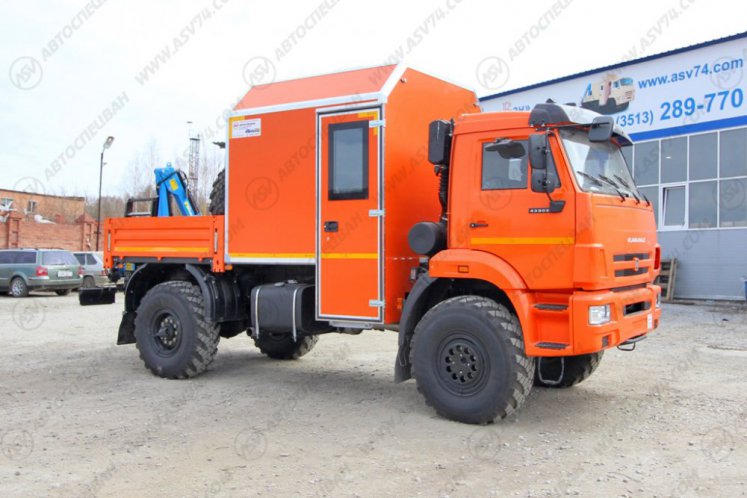ГПА КамАЗ 43502-3036-66 с КМУ ИМ-20 0