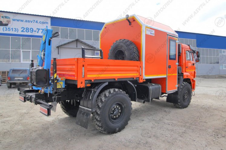ГПА КамАЗ 43502-3036-66 с КМУ ИМ-20 2