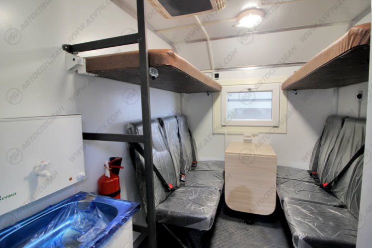 Передвижная мастерская ПАРМ КамАЗ 43118-3027-50 с КМУ ИМ-50 7