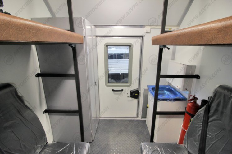 Передвижная мастерская ПАРМ КамАЗ 43118-3027-50 с КМУ ИМ-50 9