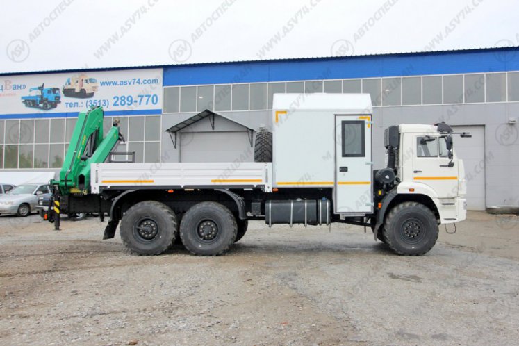 ГПА КамАЗ 43118-3027-50 с КМУ ИМ-150 4