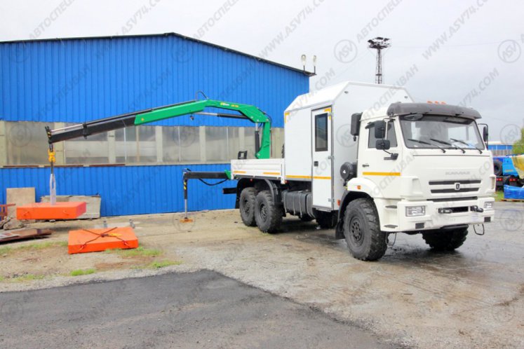 ГПА КамАЗ 43118-3027-50 с КМУ ИМ-150 8