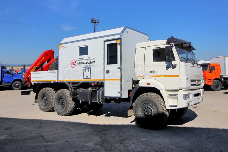 Маслостанция КамАЗ 43118-3027-50 с КМУ ИМ-150N 0