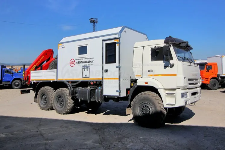 Маслостанция КамАЗ 43118-3027-50 с КМУ ИМ-150N 0