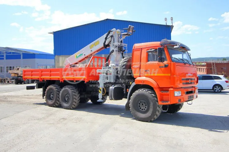 Бортовой КАМАЗ 43118-3027-50 с КМУ ИФ-300 (комплектация 2) 0