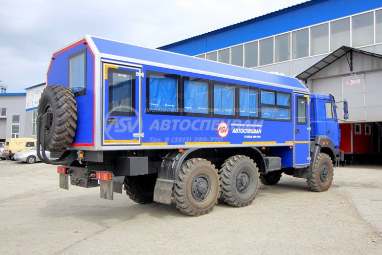 Вахтовый автобус Урал 4320-4151-81Е5, 28 мест 1