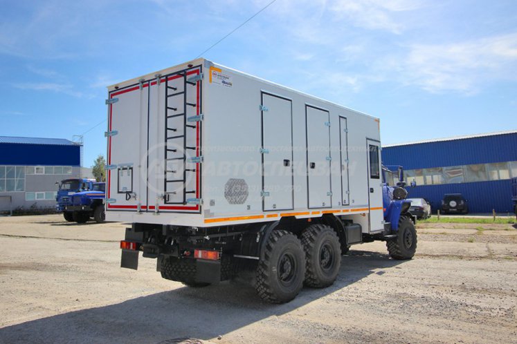 ГПА с отсеком под компрессор Урал 4320-1912-60Е5 3