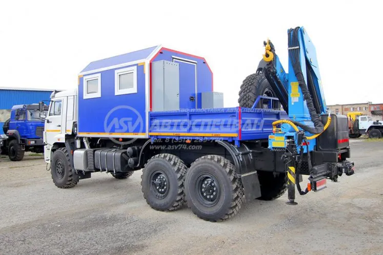 Агрегат для ремонта и обслуживания качалок АРОК КамАЗ 43118-3027-50 с КМУ ИМ-150 (комплектация 2) 3