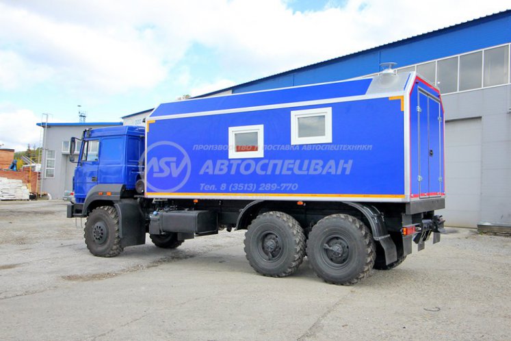Транспортно-бытовой автомобиль ТБМ Урал 4320-4972-80 2