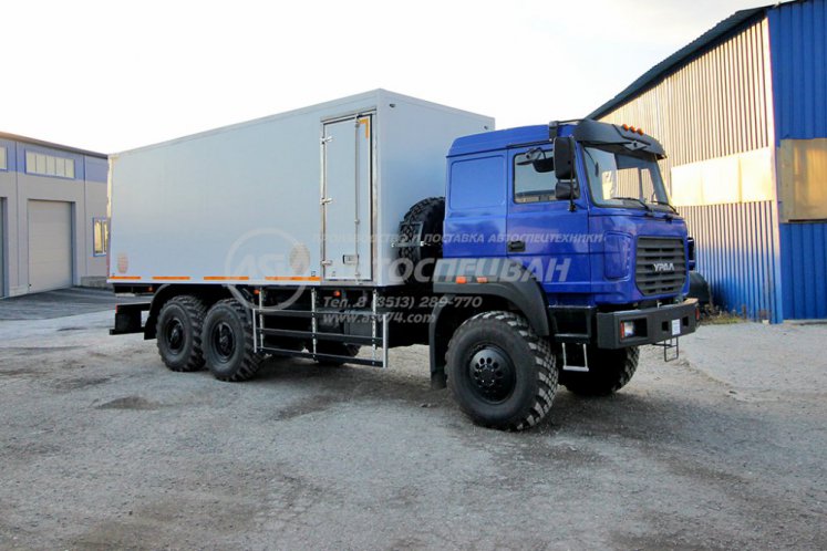 Изотермический фургон. Урал 4320-4972-80М 0
