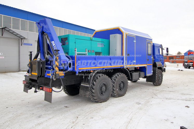 ПАРМ Урал 4320-4972-80М с КМУ АНТ 8.5 3