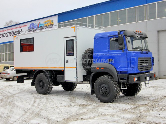 Передвижная мастерская ПАРМ Урал 43206-4512-81Е5 0