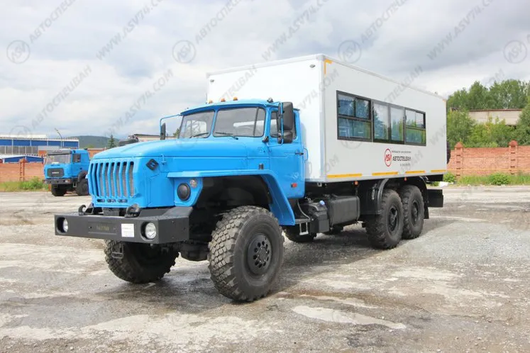 Вахтовый автобус Урал 4320-1912-60, 20 мест с грузовым отсеком 3
