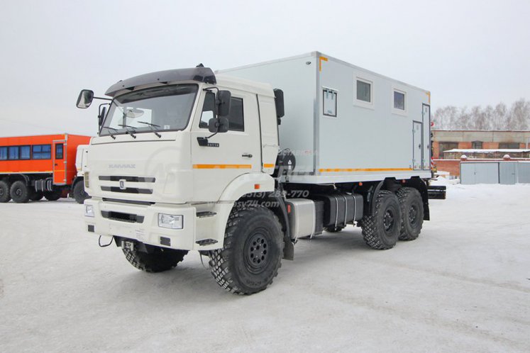 ПАРМ с КМУ Fassi F85.0.22 КамАЗ 43118-50 3
