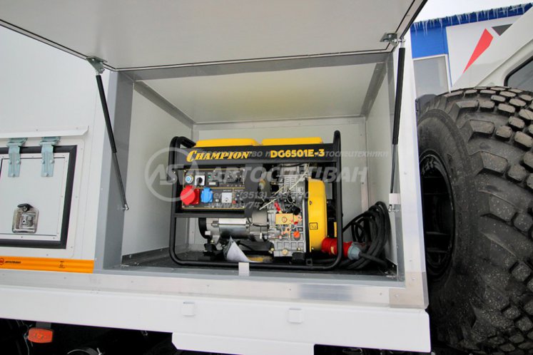 ПАРМ с КМУ Fassi F85.0.22 КамАЗ 43118-50 4