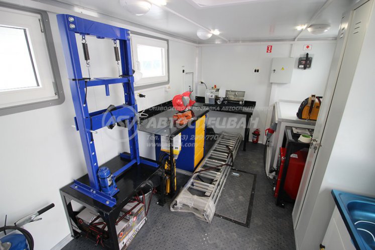 ПАРМ с КМУ Fassi F85.0.22 КамАЗ 43118-50 5