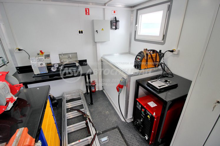 ПАРМ с КМУ Fassi F85.0.22 КамАЗ 43118-50 9