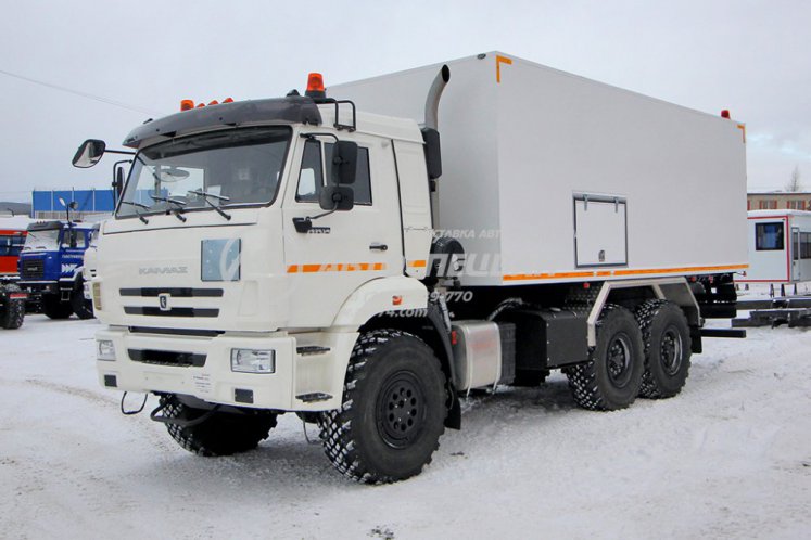 Автомобиль для перевозки взрывчатых веществ (EX/III). КамАЗ 43118-50. 1