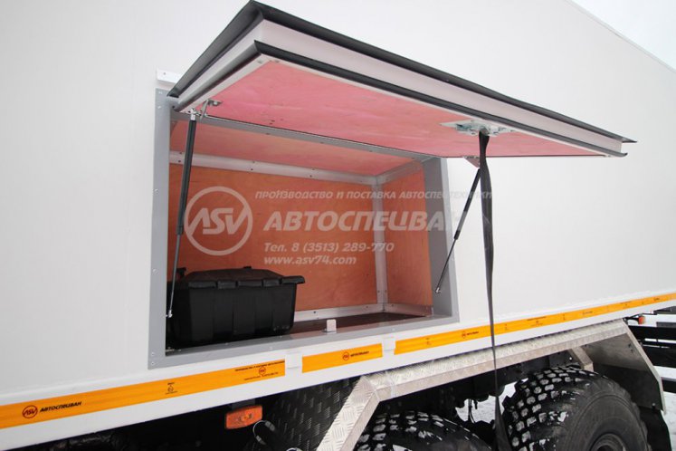 Автомобиль для перевозки взрывчатых веществ (EX/III). КамАЗ 43118-50. 4