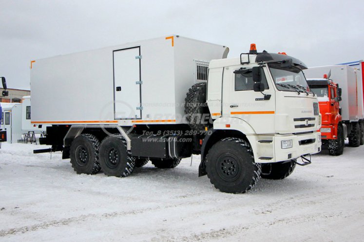 Автомобиль для перевозки взрывчатых веществ (EX/III). КамАЗ 43118-50. 0