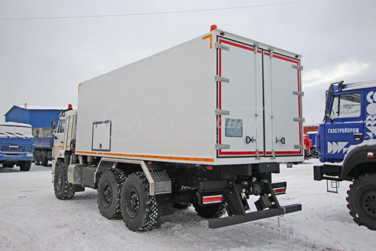 Автомобиль для перевозки взрывчатых веществ (EX/III). КамАЗ 43118-50. 2