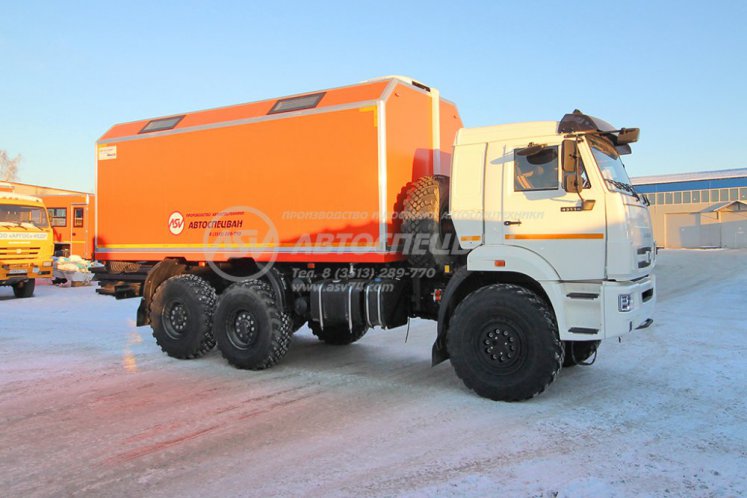Передвижная мастерская ПАРМ КамАЗ 43118-50 0