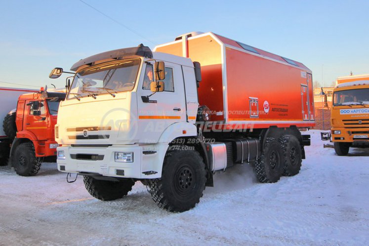 Передвижная мастерская ПАРМ КамАЗ 43118-50 1
