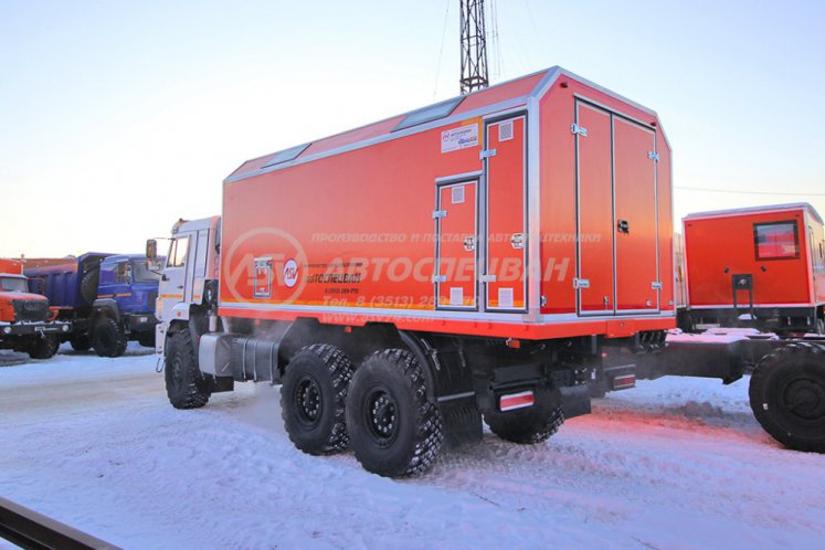 Передвижная мастерская ПАРМ КамАЗ 43118-50 3