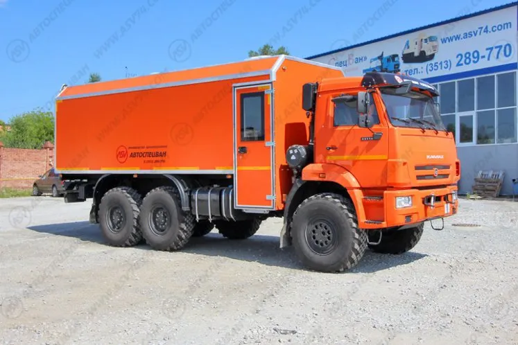 ГПА Камаз 43118-3027-50 с грузовым отсеком 0