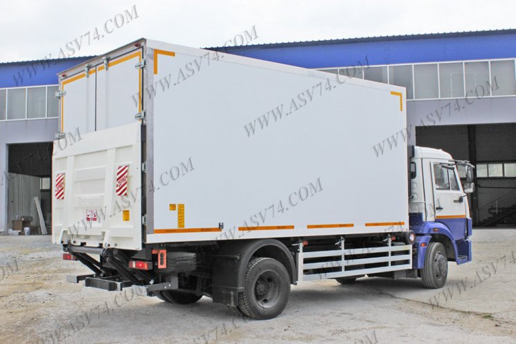 Изотермический фургон КАМАЗ 4308-3013-24 c ХОУ и гидробортом 2