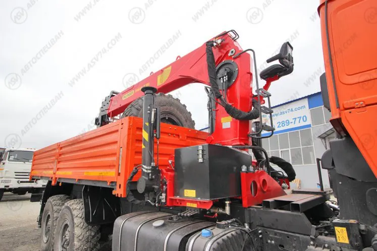 Бортовой автомобиль КАМАЗ 43118-3090-50 с КМУ ИТ-180 (тросовый) 8