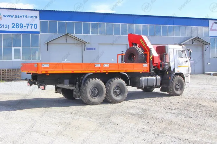 Бортовой автомобиль КАМАЗ 43118-3027-50 с КМУ ИМ-320 3